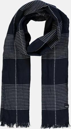 Schal TWO-TONE-STRIPE - Classic Navy
