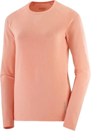 SALOMON SENSE LS TEE DAMEN Damen Rosa L