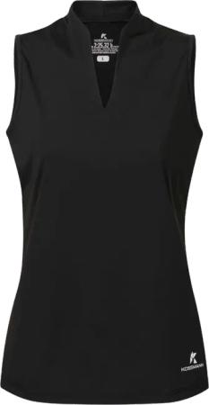 KOSSMANN SUPERSOFT V SHIRT Damen Schwarz M