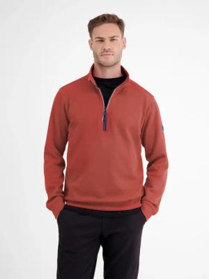 Herren Troyer in hochwertiger Sweatqualität - Earth Red