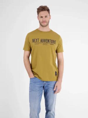 T-Shirt *Next Adventure* - Dried Tobacco