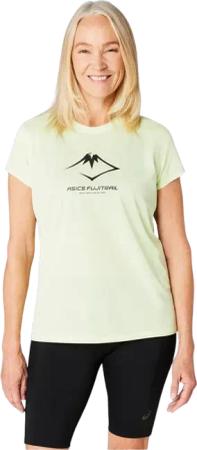ASICS FUJITRAIL LOGO SS TOP Damen Grün S