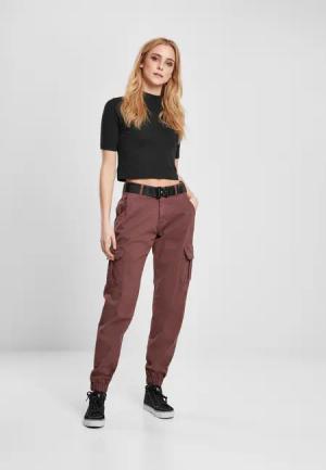 Damenhosen Urban Classics high waist cargo
