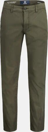 Chino mit Microstruktur, SLIM FIT - Olive