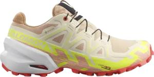 SALOMON SPEEDCROSS 6 GTX Trailschuhe Damen Hazelnut/Safety Yellow/Fi 38