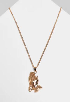 Halskette Urban Classics pray hands