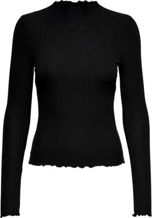 Damen-T-Shirt Only Emma langärmelig Rollkragen