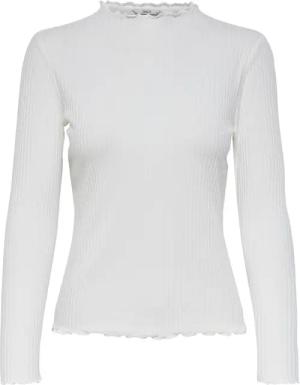 Damen-T-Shirt Only Emma langärmelig Rollkragen