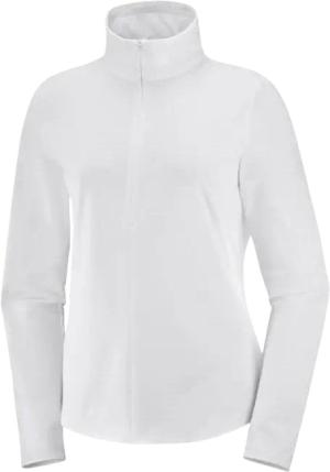 SALOMON OUTRACK HALFZIP MID DAMEN Damen Weiß XL