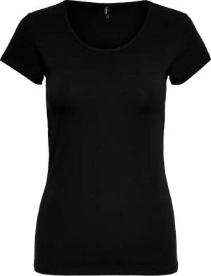 Damen-T-Shirt Only Kurzärmelig Live love life Rundhalsausschnitt