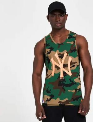 T-shirt sans manches New Era MLB Camo Tank New York Yankees