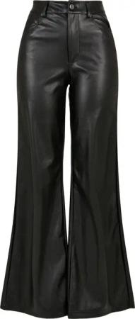 Damenhosen Urban Classics faux leather wide leg