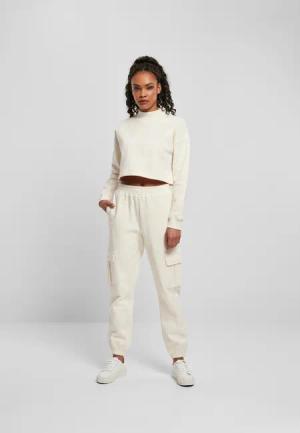 Damenhosen Urban Classics high waits cargo