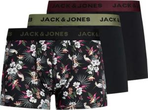 Boxershorts Jack & Jones Flower Microfiber (x3)