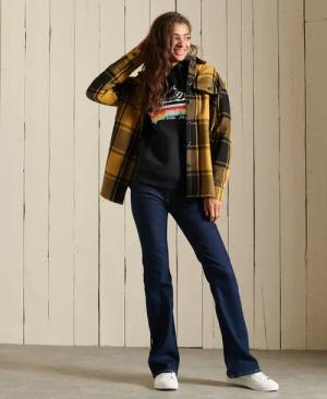 Kapuzenpullover für Damen Superdry Vintage Logo