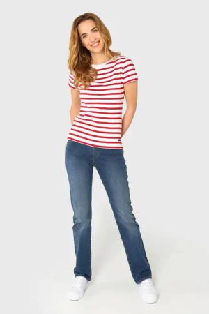 T-Shirt Marinière Damen Armor-Lux morgat