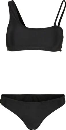 Bikini für Damen Urban Classics recycled asymmetric top