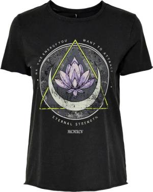Kurzarm-T-Shirt, Damen Only onllucy
