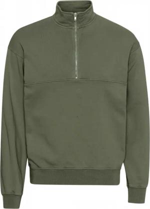 Sweatshirt 1/4 Reißverschluss Colorful Standard Organic dusty olive