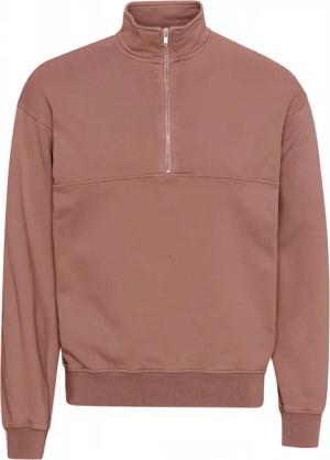 Sweatshirt 1/4 Reißverschluss Colorful Standard Organic rosewood mist
