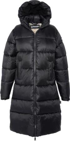Lange Daunenjacke mit Kapuze exta lang Damen Schott Belstar2wrs