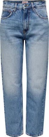Jeans gerade hohe Taille Damen Only Robyn