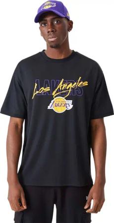 Übergroßes T-Shirt Los Angeles Lakers NBA Script