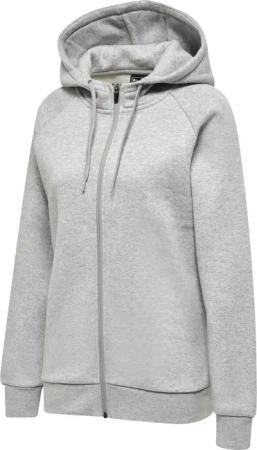 Kapuzenpullover mit Reißverschluss, Damen Hummel red Heavy