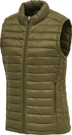 Ärmellose Daunenjacke Damen Hummel Red