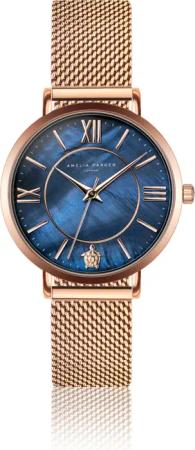 Damenuhr Amelia Parker Petite Blue Mesh