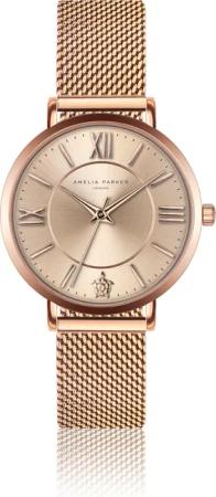 Damenuhr Amelia Parker Petite Rose Mesh