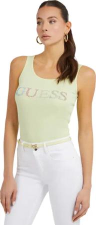 Damen-Top Guess Colorful Logo