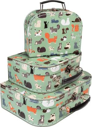 Kinderkoffer Rex London Nine Lives (x3)