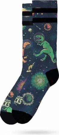 Socken American Socks Space Dino