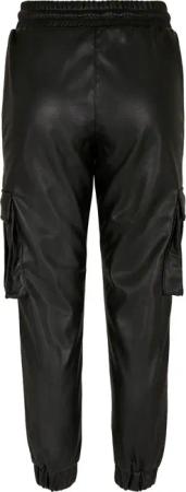 Cargo-Hose similicuir cargo femme grandes tailles Urban Classics