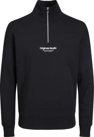 Kapuzen-Sweatshirt mit halbem Reißverschluss Jack & Jones Vesterbro