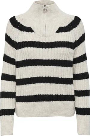 Pullover mit Reißverschluss und Stehkragen, Damen Only Leise