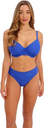 Bikinihose High Waisted Damen Fantasie Beach Waves Ultramarine