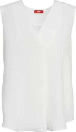 Bluse mit V-Ausschnitt Frau Esprit