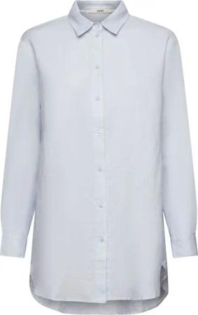 Bluse aus Baumwolle und Leinen Frau Esprit