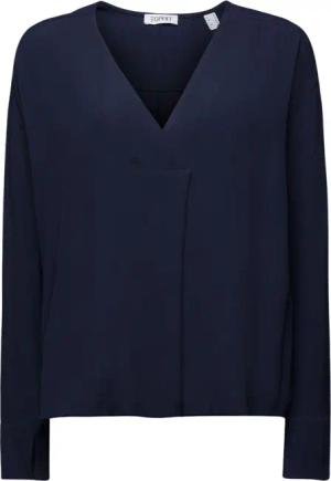 Bluse mit V-Ausschnitt Frau Esprit
