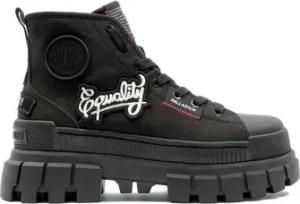 Damen Stiefeletten Palladium Revolt Hi Patch