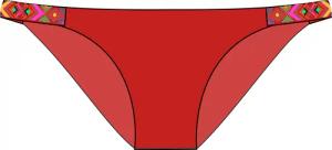 Damen-Bikinihose Banana Moon Cuxa Lima
