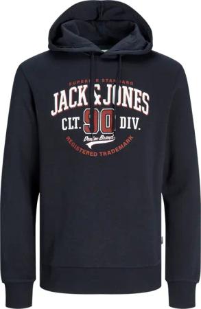 Sweatshirt mit Kapuze 2 Kragen mit Logo Jack & Jones