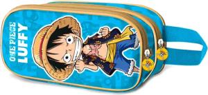 Doppeltes Etui Kind Educa Borras One Piece Monkey