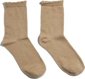 Lange Socken Frau Pieces Sebby Glitter