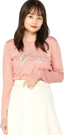 T-Shirt, langärmlig, Damen Guess