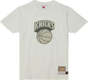 T-Shirt New York Knicks NBA Cream