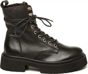Damen Stiefeletten Steve Madden Gusto Biker Noir