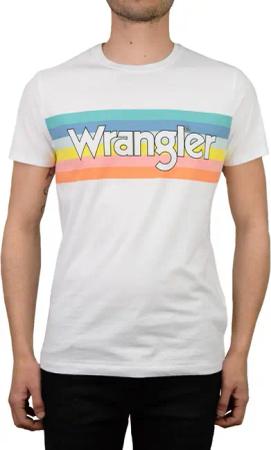 T-shirt Wrangler summer logo tee